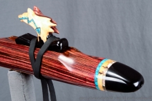 Brazilian Kingwood Native American Flute, Minor, Low E-4, #K57K (11)